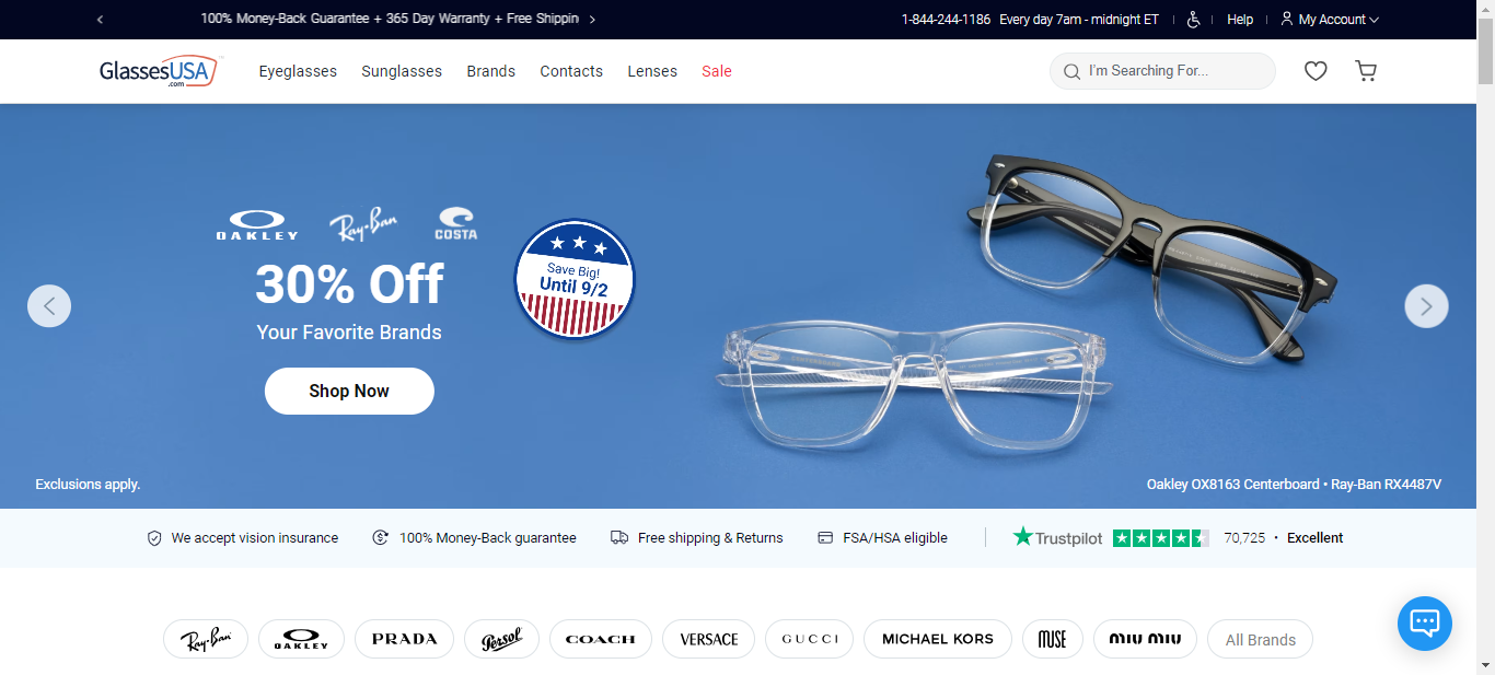 Best eyewear websites online