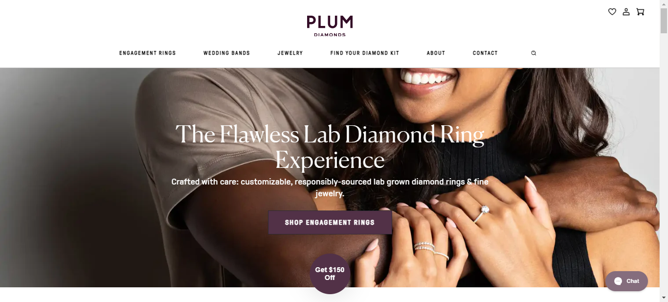 Plum Diamonds: top jewelry websites