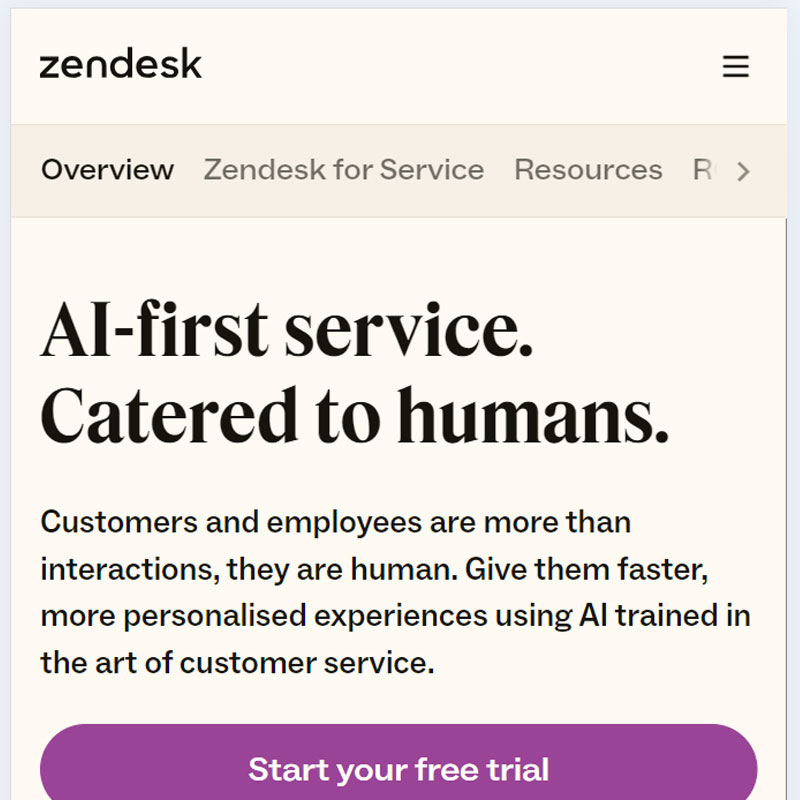 Best Ai based chatbot Zendesk